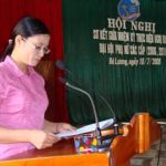 Huyện hội phụ nữ Đô Lương tổ chức sơ kết thực hiện nghị quyết đại hội giữa nhiệm kỳ (2006 – 2010)